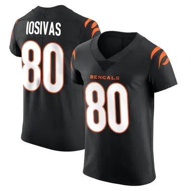 Andrei Iosivas Men's Elite Black Cincinnati Bengals Team Color Vapor Untouchable Jersey