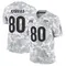 Andrei Iosivas Men's Limited Arctic Camo Cincinnati Bengals 2024 Salute to Service Jersey