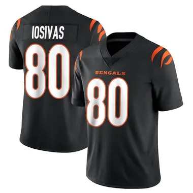 Andrei Iosivas Men's Limited Black Cincinnati Bengals Team Color Vapor Untouchable Jersey