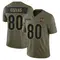 Andrei Iosivas Men's Limited Olive Cincinnati Bengals 2025 Salute to Service Jersey