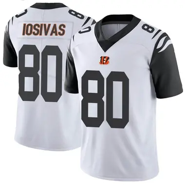 Andrei Iosivas Men's Limited White Cincinnati Bengals Color Rush Vapor Untouchable Jersey