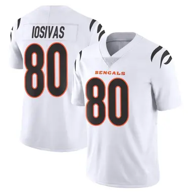 Andrei Iosivas Men's Limited White Cincinnati Bengals Vapor Untouchable Jersey