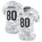 Andrei Iosivas Women's Limited Arctic Camo Cincinnati Bengals 2024 Salute to Service Jersey
