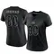 Andrei Iosivas Women's Limited Black Cincinnati Bengals Reflective Jersey