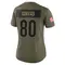 Andrei Iosivas Women's Limited Olive Cincinnati Bengals 2025 Salute to Service Jersey