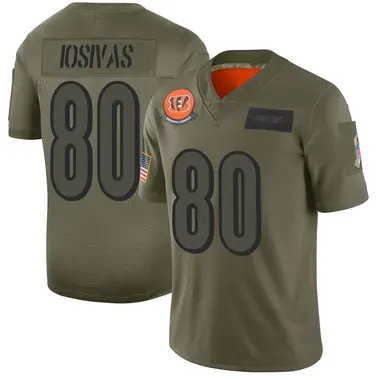 Andrei Iosivas Youth Limited Camo Cincinnati Bengals 2019 Salute to Service Jersey