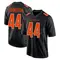 Clay Johnston Men's Game Black Cincinnati Bengals Fashion Jersey