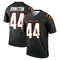 Clay Johnston Men's Legend Black Cincinnati Bengals Jersey