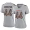 Clay Johnston Women's Game Gray Cincinnati Bengals Atmosphere Fashion Jersey