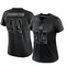 Clay Johnston Women's Limited Black Cincinnati Bengals Reflective Jersey
