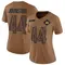 Clay Johnston Women's Limited Brown Cincinnati Bengals 2023 Salute To Service Jersey