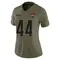 Clay Johnston Women's Limited Olive Cincinnati Bengals 2025 Salute to Service Jersey