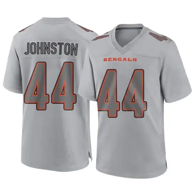 Clay Johnston Youth Game Gray Cincinnati Bengals Atmosphere Fashion Jersey