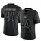 Clay Johnston Youth Limited Black Cincinnati Bengals Reflective Jersey