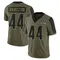 Clay Johnston Youth Limited Olive Cincinnati Bengals 2021 Salute To Service Jersey