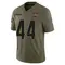 Clay Johnston Youth Limited Olive Cincinnati Bengals 2025 Salute to Service Jersey