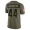 Clay Johnston Youth Limited Olive Cincinnati Bengals 2025 Salute to Service Jersey