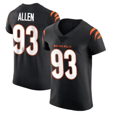 Jonathan Allen Men's Elite Black Cincinnati Bengals Team Color Vapor Untouchable Jersey