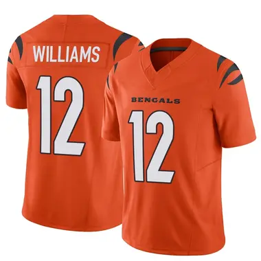 Ke'Shawn Williams Men's Limited Orange Cincinnati Bengals Vapor F.U.S.E. Jersey