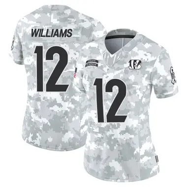 Ke'Shawn Williams Women's Limited Arctic Camo Cincinnati Bengals 2024 Salute to Service Jersey