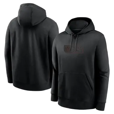 Men's Black Cincinnati Bengals Edge Club Pullover Hoodie